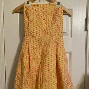 navy blue dress for baby girl Alyssa A-Line Cotton Dress Absolutely Flamazing – The Island Cabana main image 1